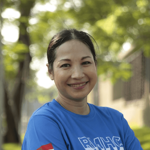 Runner Karin Alkrina Zulkarnen